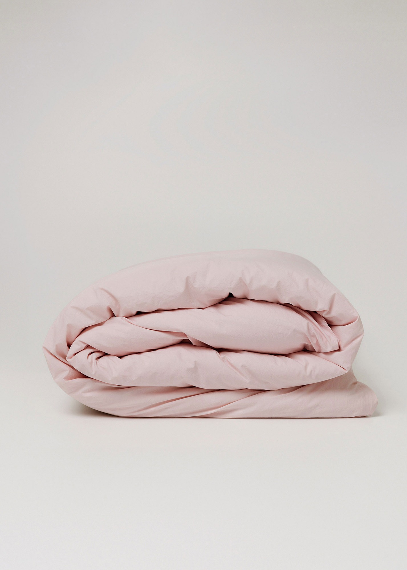 Cotton Duvet Cover Light Pink